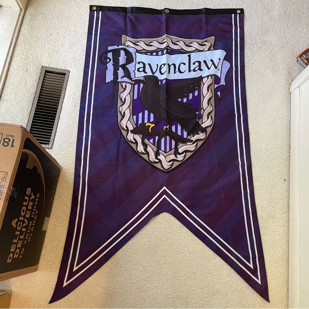 Ravenclaw "Harry Potter" Calhoun Wall Banner - Blue and White